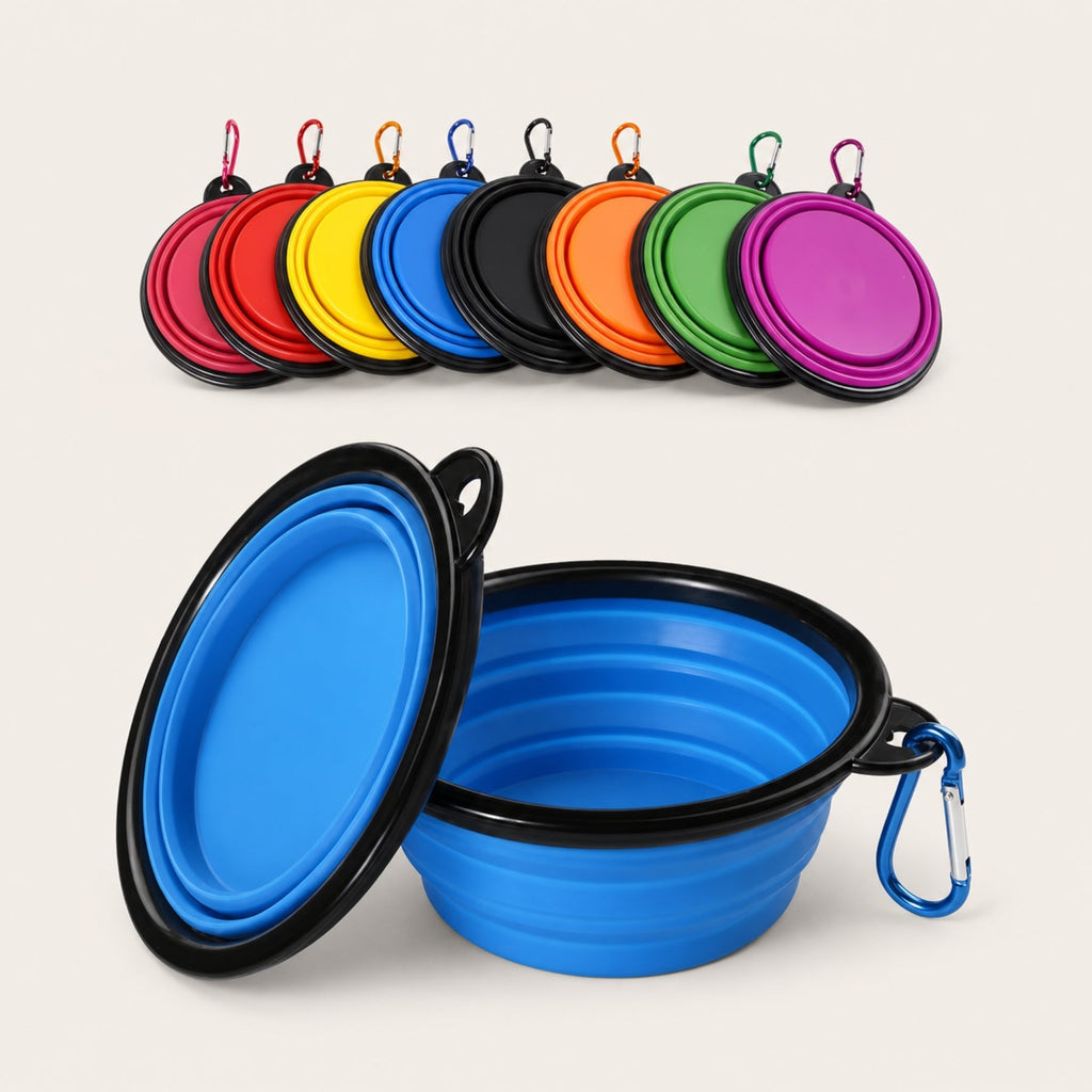 Foldable Silicone Dog Travel Bowl – Portable Food & Water Bowl for Pets – product image 6