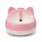 Pink gravity pet water dispenser on a clean background