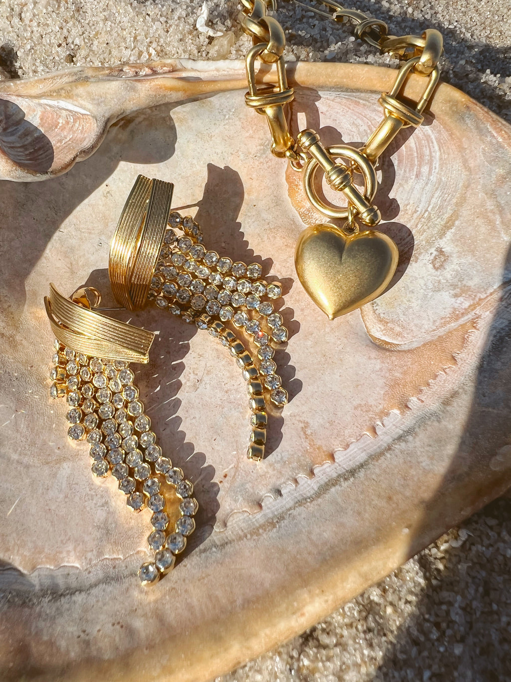 Crystal Fringe Earrings