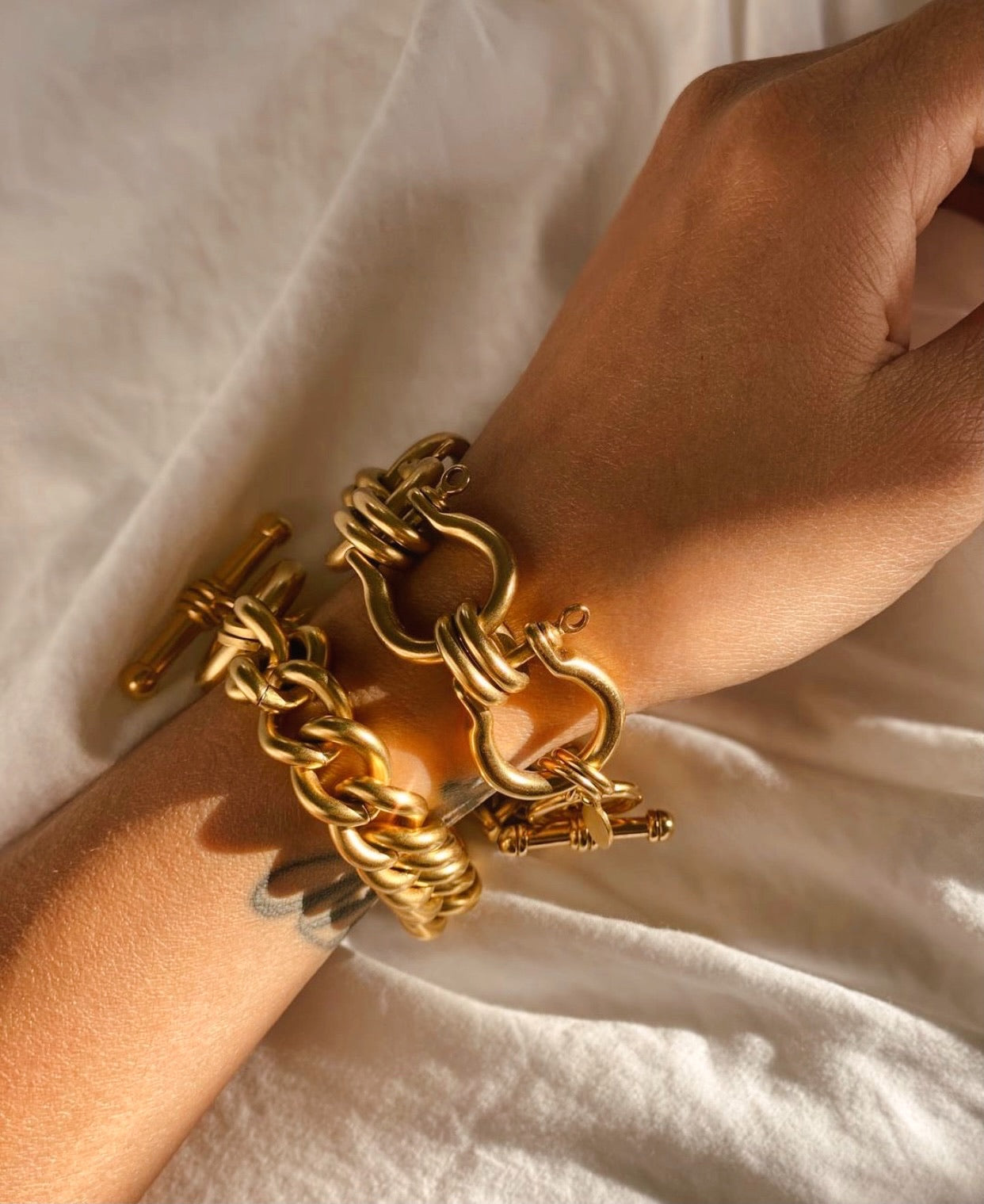 Chunky Nautical Link Bracelet