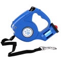 Retractable Dog & Cat Leash with LED Light & Waste Bag Dispenser