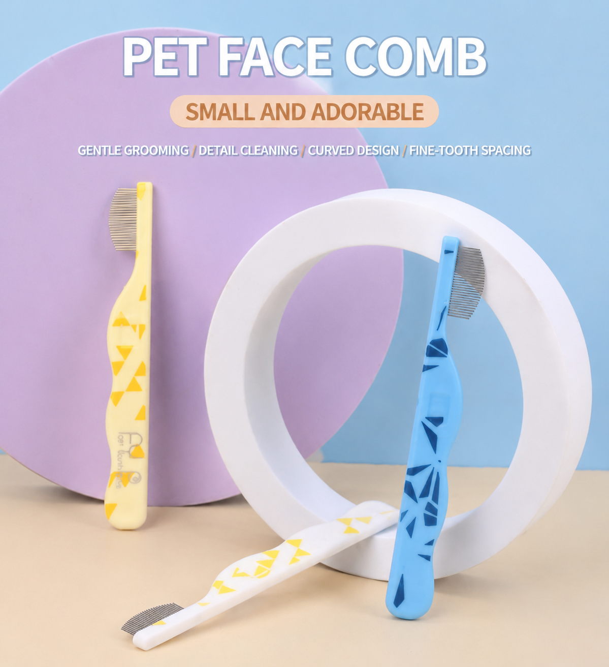 Pet Facial Comb for Dogs & Cats – Fine Tooth Eye Grooming Comb – product image 6