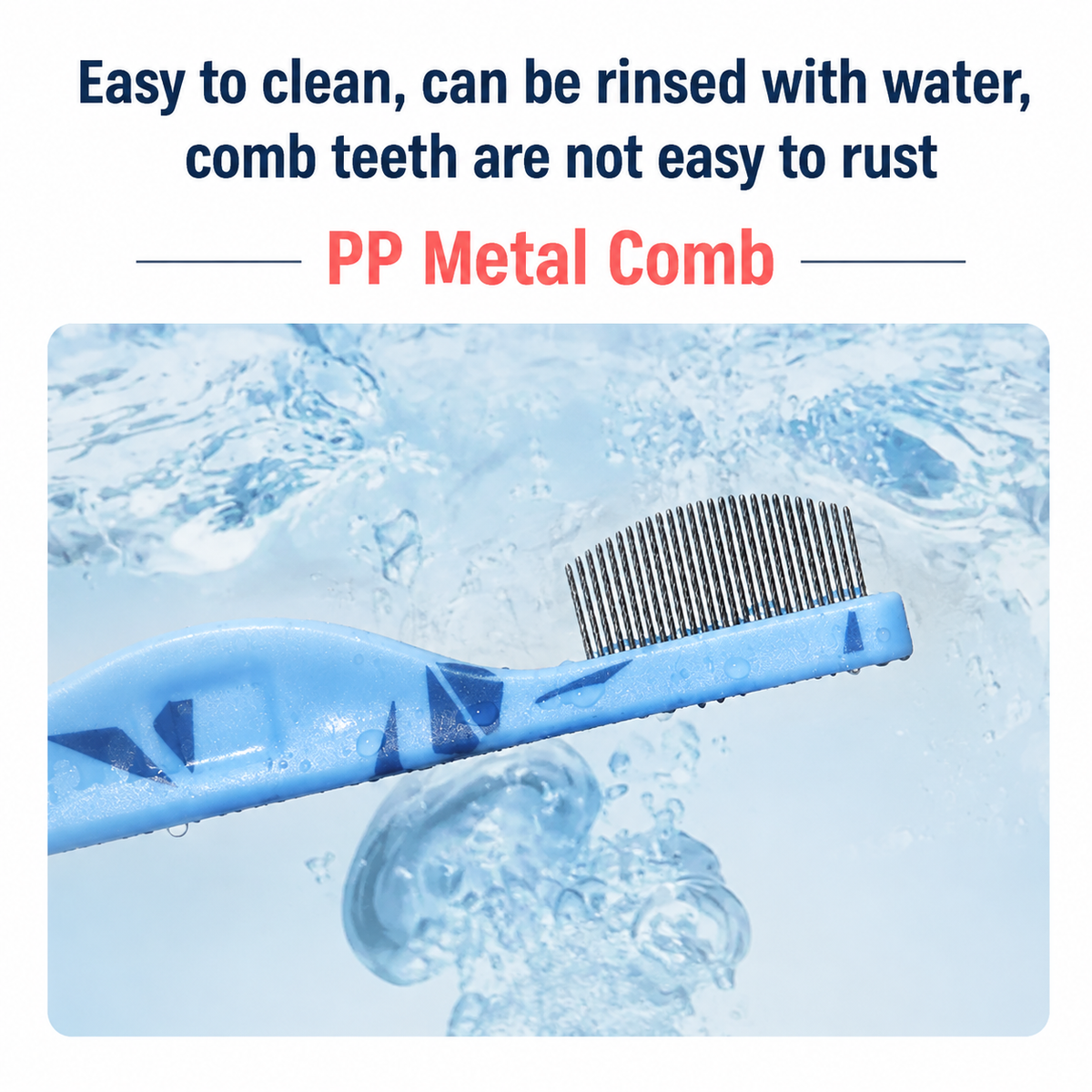Pet Facial Comb for Dogs & Cats – Fine Tooth Eye Grooming Comb – product image 7