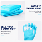 Pet Grooming Gloves for Dogs & Cats, Silicone Deshedding Bath Brush – product image 7