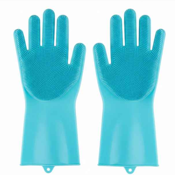 Pet Grooming Gloves for Dogs & Cats, Silicone Deshedding Bath Brush – product image 10