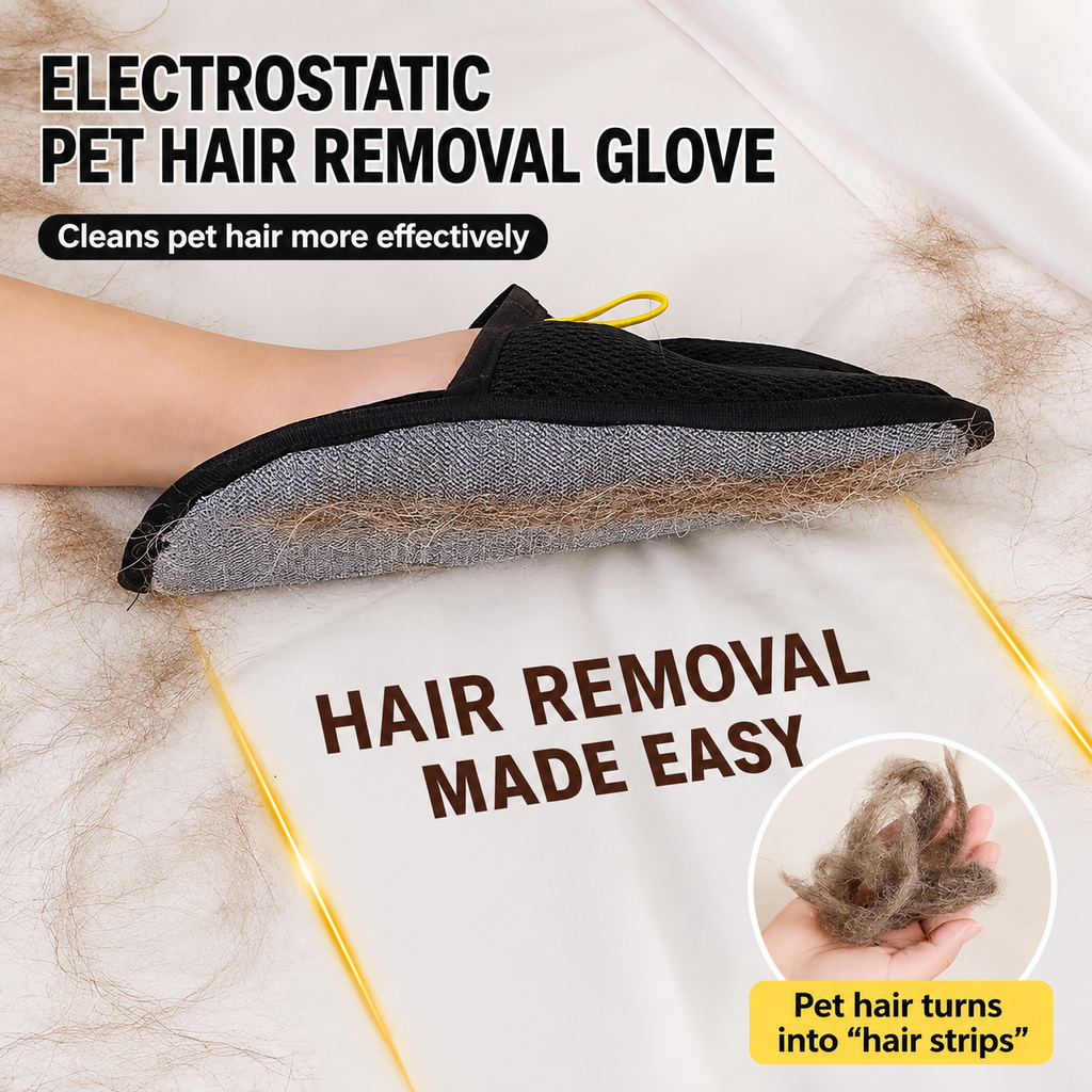 Pet Hair Remover Glove – Deshedding Mitt for Dogs, Cats & Furniture – product image 3