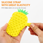 Pineapple Cat Self Grooming Brush 2 Pack – Silicone Cat Massage Brush & Hair Remover – product image 6