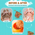 Portable Dog Paw Cleaner Cup – Silicone Paw Brush for Muddy Dog Paws – product image 4