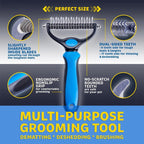 Professional Pet Undercoat Deshedding Tool – Safe Grooming Brush – product image 5