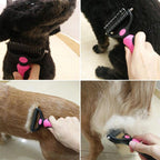 Professional Pet Undercoat Deshedding Tool – Safe Grooming Brush – product image 7
