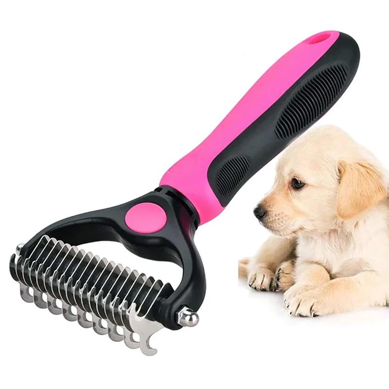 Professional Pet Undercoat Deshedding Tool – Safe Grooming Brush – product image 11