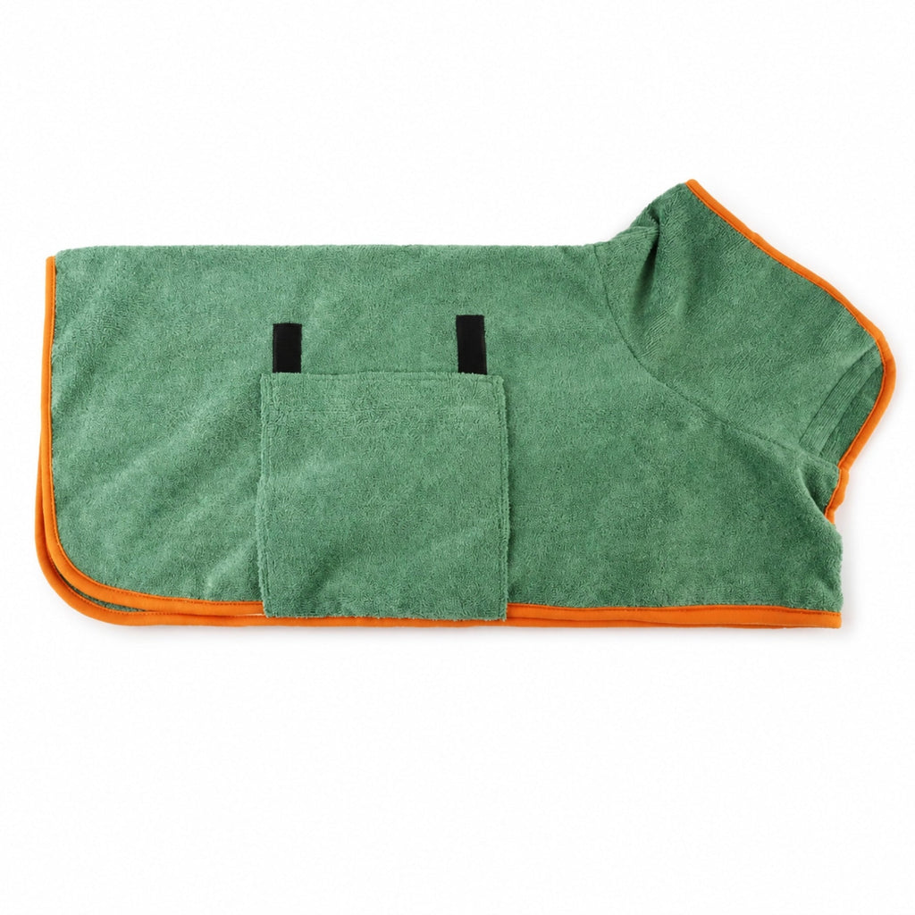 Quick Dry Dog Bathrobe Towel – Absorbent Microfiber Pet Drying Robe – product image 10