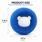 Reusable Pet Hair Remover Laundry Balls 5 – Pack for Washer & Dryer – product image 5