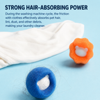 Reusable Pet Hair Remover Laundry Balls 5 – Pack for Washer & Dryer – product image 8