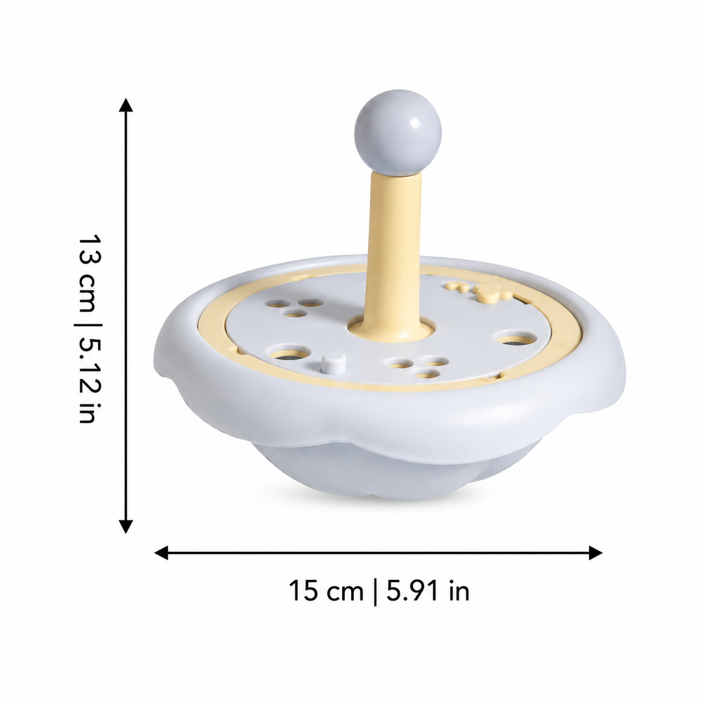 Size guide for rotating pet puzzle feeder