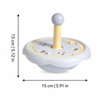 Size guide for rotating pet puzzle feeder