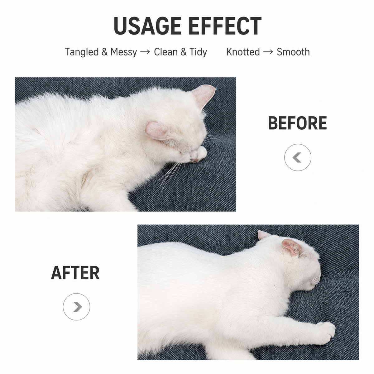 Self Cleaning Dog Brush – Deshedding Tool for Dogs & Cats Hair Removal – product image 7