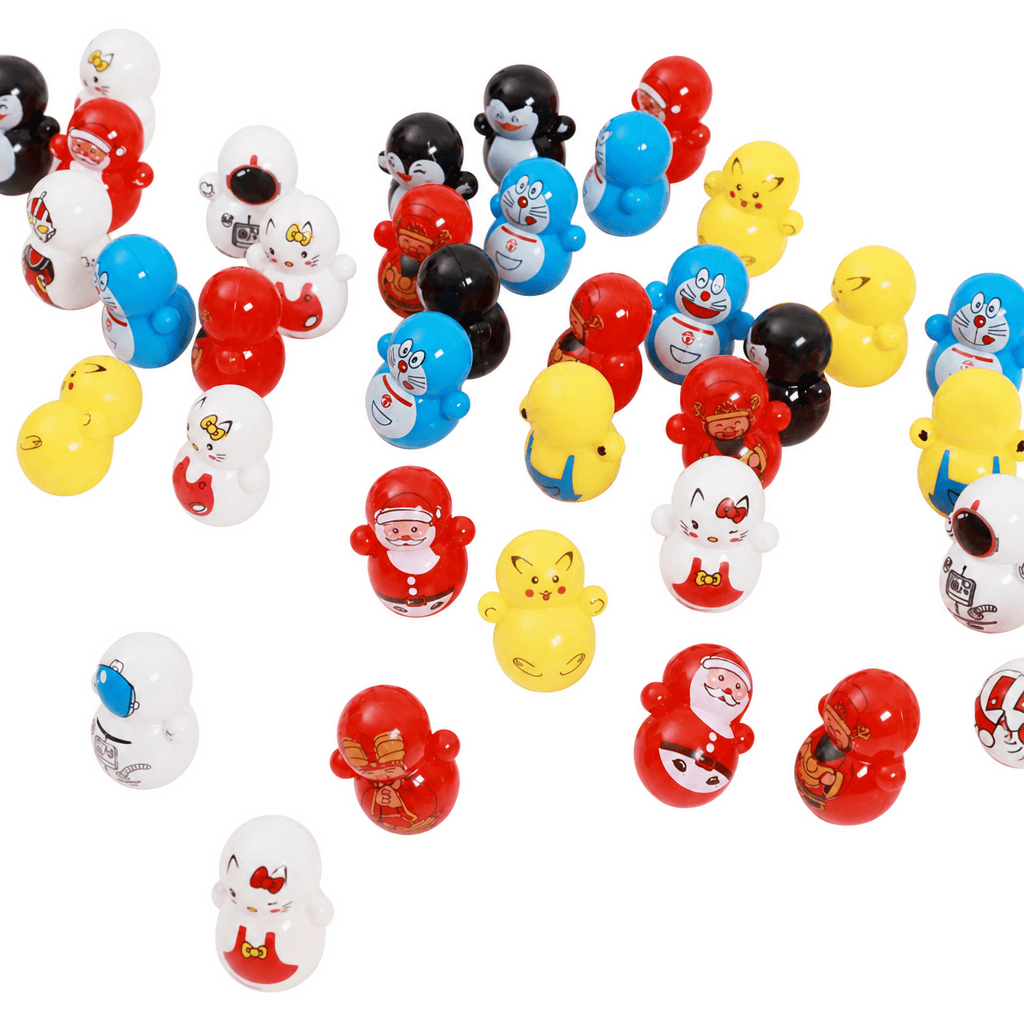 10-Pack Self-Rolling Cat Toys for Indoor Play