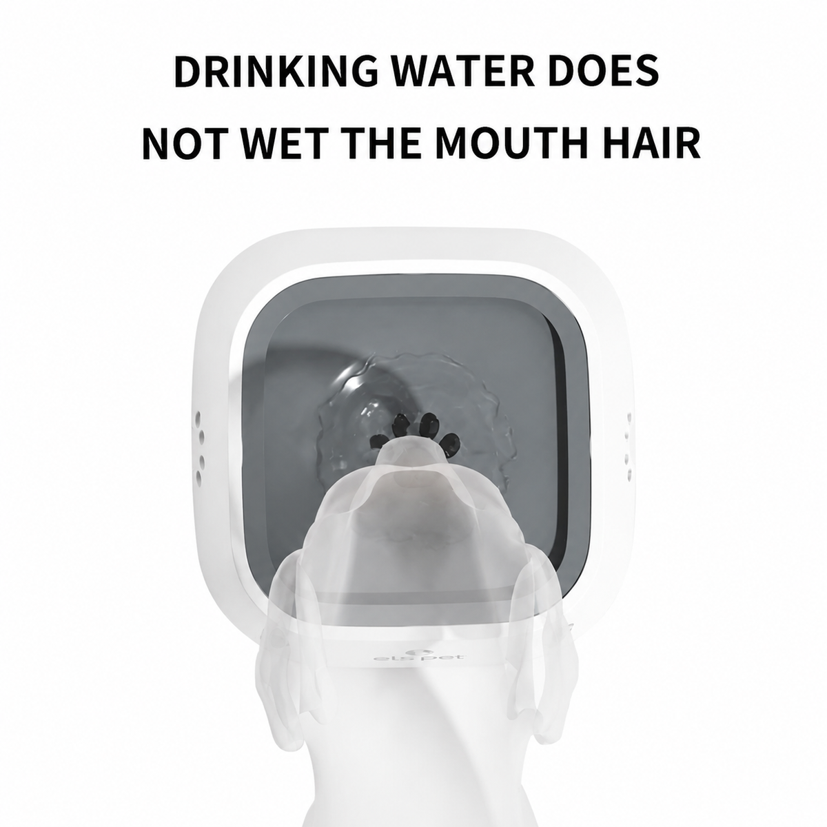 Splash – Free Dog Water Bowl – Floating Disk No Spill Slow Feeder – product image 3