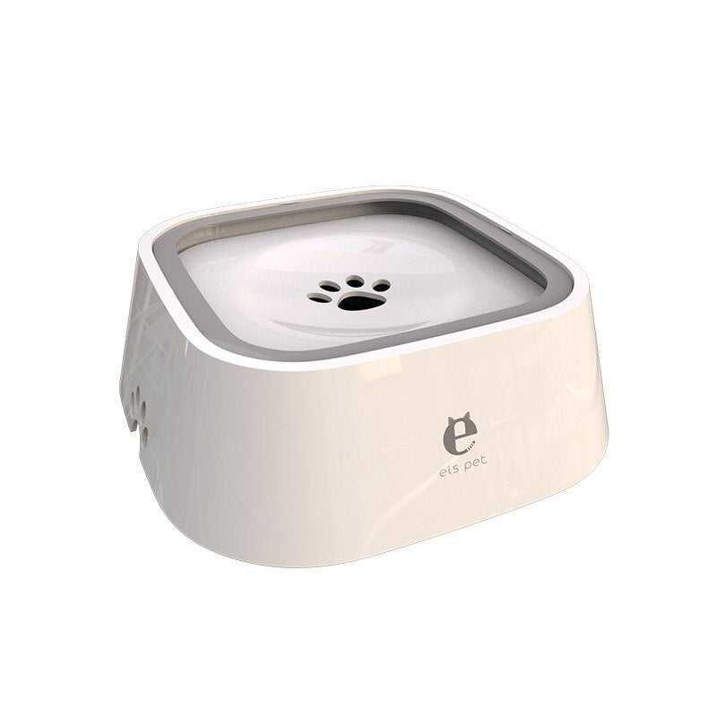 Splash – Free Dog Water Bowl – Floating Disk No Spill Slow Feeder – product image 8