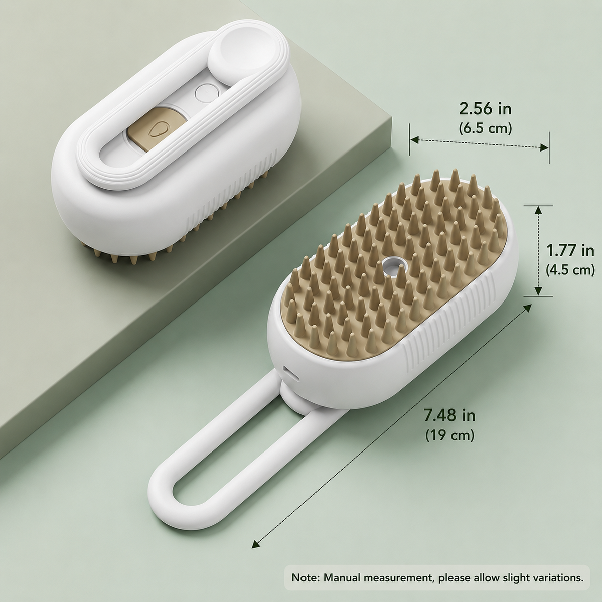 Steam Pet Grooming Brush for Dogs & Cats – Fur Remover & Deshedding – product image 8